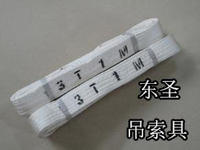 白色吊裝帶在鋼材卸車中應用