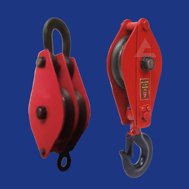 吊鉤起重滑車和吊環起重滑車有什么不同點