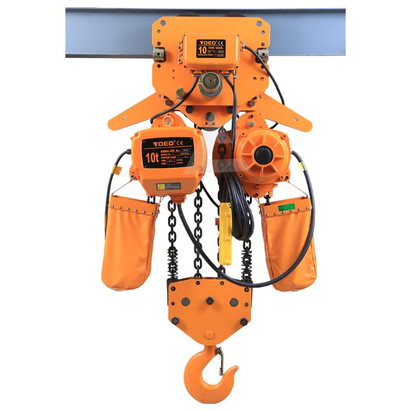 環鏈電動葫蘆進行起吊作業時下方嚴禁過人的原因