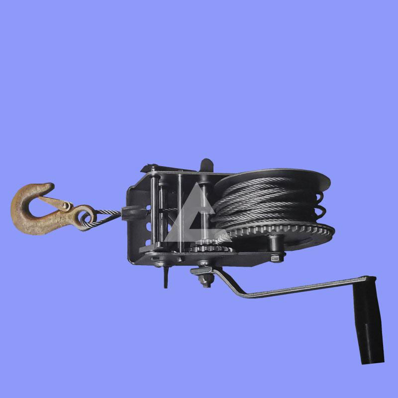 1200磅手搖絞車鋼絲繩斷裂怎么回事