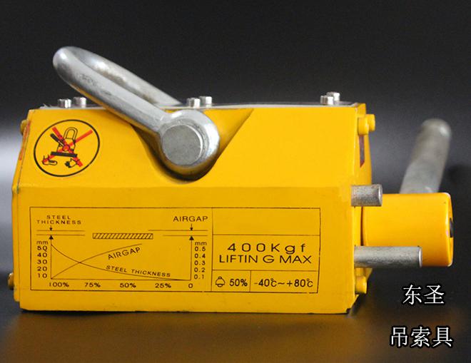 手動永磁吸盤吸重比