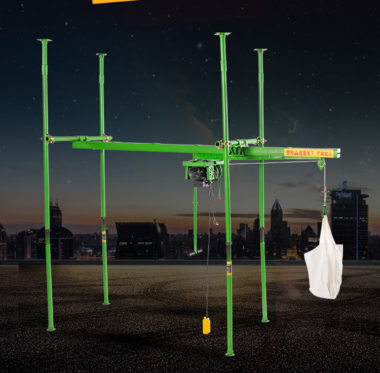 室內(nèi)四立柱直滑式吊運(yùn)機(jī)軌道加長(zhǎng)5米嗎