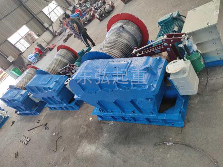 JM電動卷揚機安裝排繩器