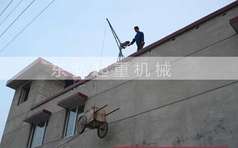 吊運機已經走進農村擴大發展