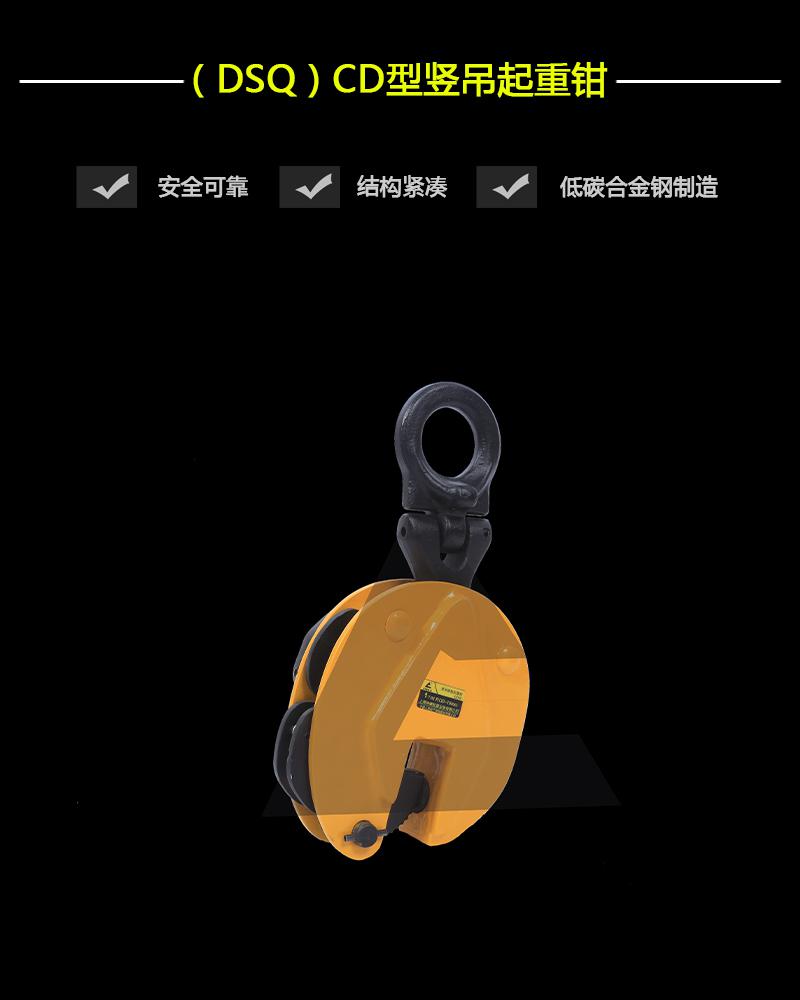 （DSQ）CD型豎吊起重鉗-辰力集團有限公司