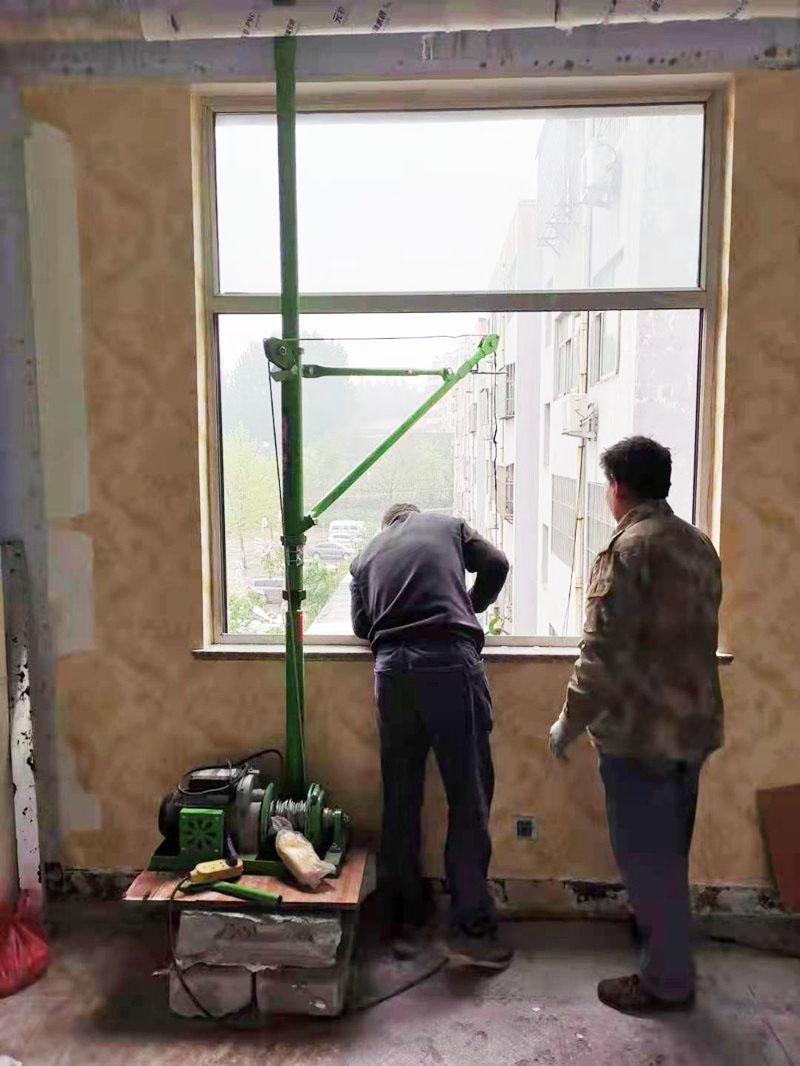 7層樓房室內家裝使用單柱升降機