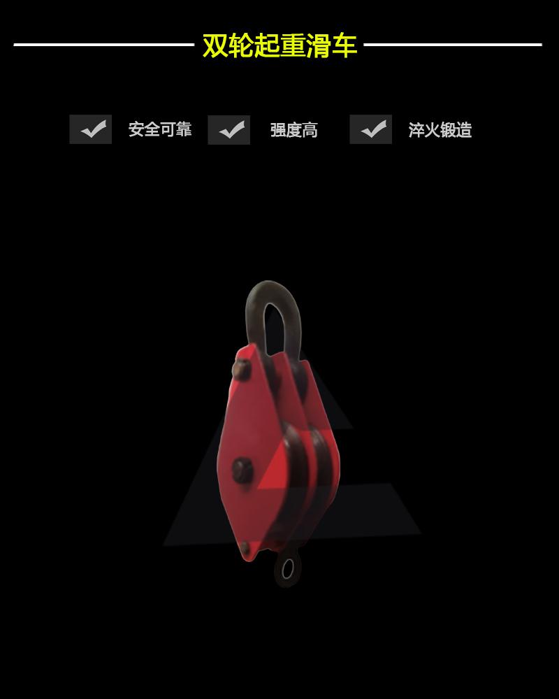 雙輪起重滑車-辰力集團有限公司
