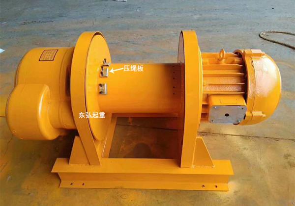 怎么樣解決電動卷揚機出現(xiàn)亂纏繩的情況呢