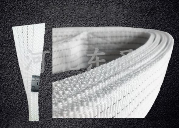 白色吊裝帶在圓形物體運輸中的應用