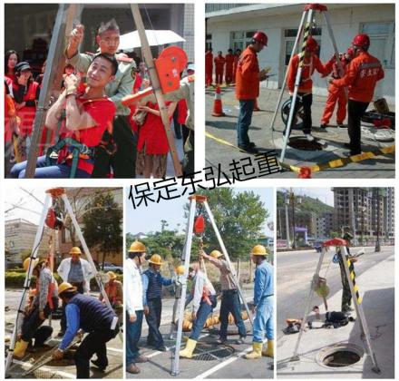 下井作業(yè)使用救援三腳架需要注意哪些