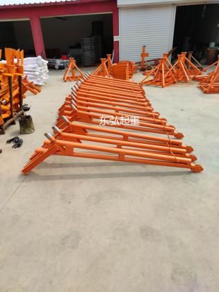 3層樓房吊磚使用360度室外吊磚機