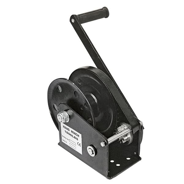 自鎖式手搖絞盤用于豎井吊裝