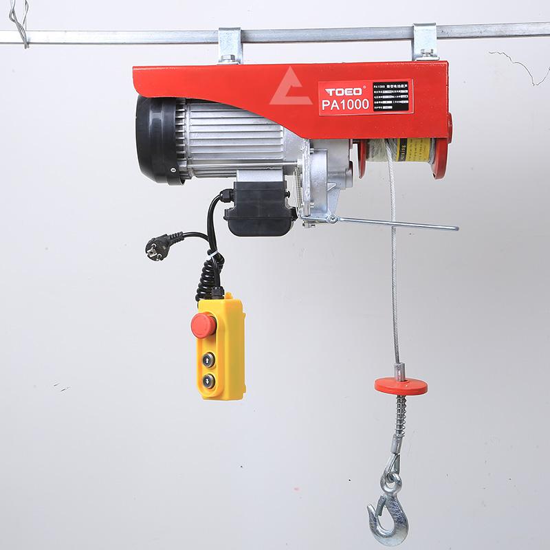 200公斤微型電動葫蘆電機噪音大的原因