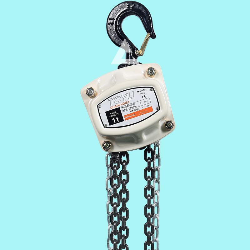 在野外測試中使用手拉葫蘆