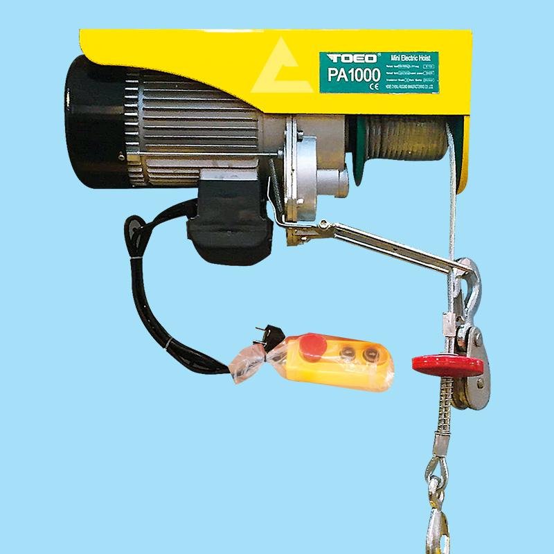 微型電動葫蘆在建筑施工中的使用