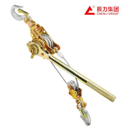 鋼絲繩拉緊器緊線方法