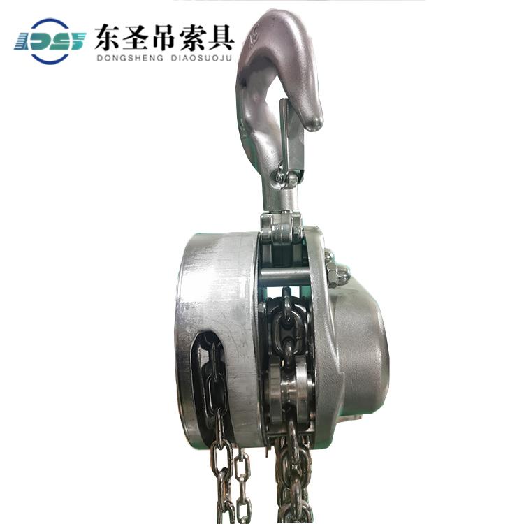 不銹鋼手拉葫蘆用于海上作業